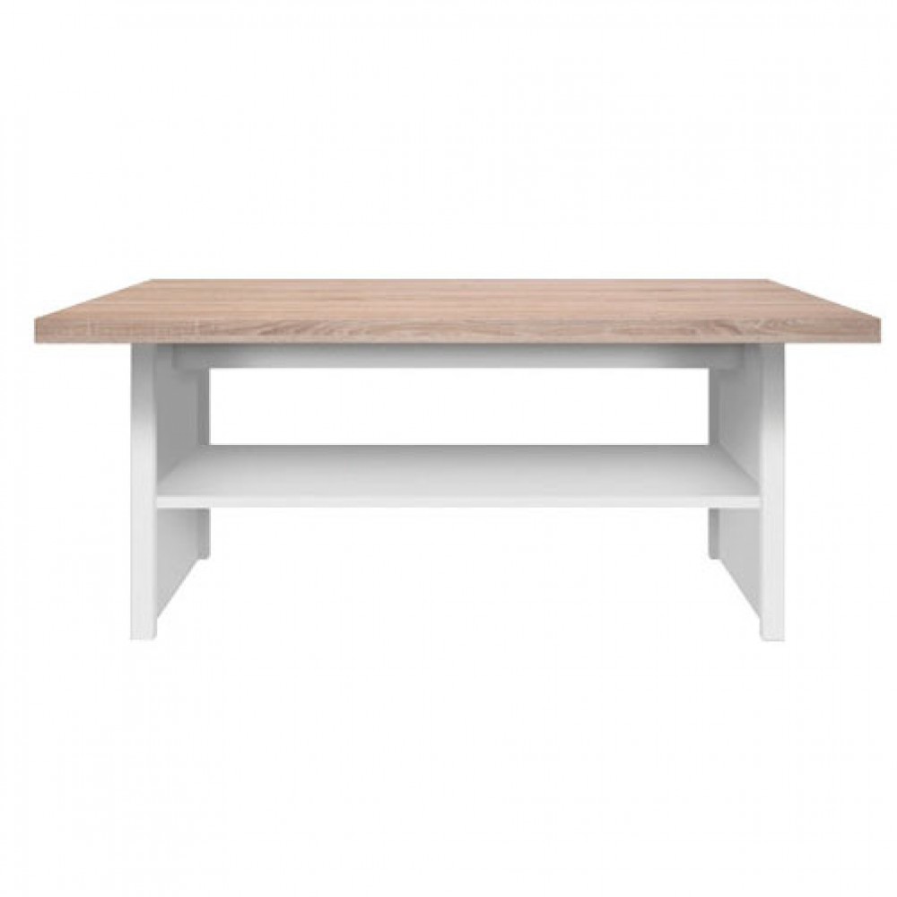 Τραπέζι Σαλονιού Law Σονόμα-Λευκό115x55cm.