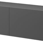 Έπιπλο τηλεόρασης Κρεμαστό 02110-ENJ-g Γραφίτης 120x30x37cm