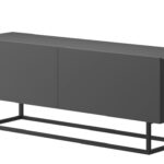 Έπιπλο τηλεόρασης Enjoy Γραφίτης 120x47x37cm