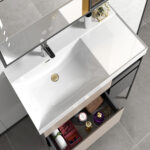 ΣΕΤ ΠΑΓΚΟΥ ELITE 100cm PLYWOOD χρ.SMOKE GREY - Image 2