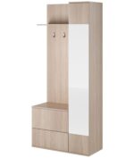 Έπιπλο εισόδου Green Φυσικό Δρυς 90x195x34cm