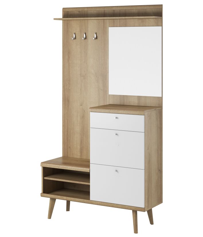 12107PR Έπιπλο εισόδου Primo Riviera 110x200x34cm - Image 1