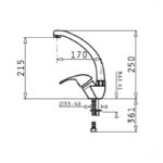 Μπαταρία Κουζίνας FOLK Χρωμέ 17x25cm - Image 2