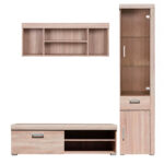 Σύθεση Τηλεόρασης Damis 184.5x45x203εκ Sonoma - Image 3