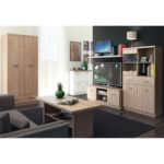 Έπιπλο TV 120x42x46εκ Sonoma Με Δύο Ντουλάπια - Image 2