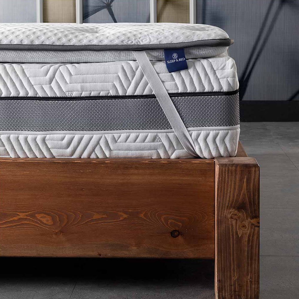 14867 Ανώστρωμα Faidra 7cm με καπιποτέ κάλυμμα 160x200x7cm - Image 1