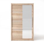 Ντουλάπα Δίφυλλη Ilona Sonoma 130x61x215εκ MDF - Image 3