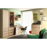 Ραφιέρα Norton 57x40x210εκ Σονόμα 3 Συρτάρια - Image 2