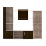 Σύνθεση Τηλεόρασης Tigra 215x51.5x177cm Σονόμα-Wenge - Image 3