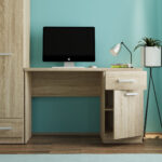 Γραφείο Top Mix Σονόμα ένα ντουλάπι και ένα συρτάρι 120x55x77εκ - Image 3