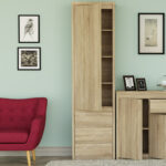 Ντουλάπα Μονόφυλλη Norton Sonoma 57x40x210εκ - Image 3