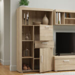 Ραφιέρα Damis 90.5x35x164εκ Σονόμα - Image 2