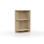 Alina Γωνιακό κάτω ντουλάπι με ράφια 30x51x85cm Sonoma - Image 2