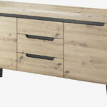 Μπουφές Nordi Artisan+μαύρο 160x83x40cm