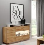 Μπουφές 21110-ALV Grandson + Λευκό 155x93,5x44cm - Image 2