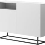 Μπουφές 21113-ENJ-S-w Λευκό 120x82x37cm