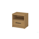 Κομοδίνο Pavi Βελανιδιά 44x33.8x44.2cm - Image 3