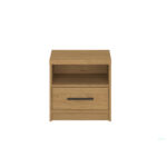 Κομοδίνο Pavi Βελανιδιά 44x33.8x44.2cm - Image 2