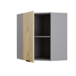 Craft Πάνω Ντουλάπι Γωνιακό Χρυσό Δρυς 60-60x30x72cm - Image 2