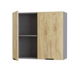 Craft Πάνω Ντουλάπι Χρυσό Δρυς 80x30x72cm - Image 2