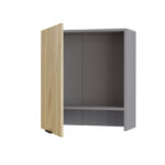 Craft Πάνω Ντουλάπι Απορροφητήρα Χρυσό Δρυς 60x30x68cm - Image 2