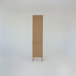 Βιβλιοθήκη Timmy Λευκό-Γραφίτη-Γκρι 46.8x36x199cm - Image 2