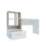 Γραφείο Viola Λευκό-Σονόμα 149x48x105cm - Image 2