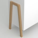 Βιβλιοθήκη Belle Λευκό 102.5x41x197cm - Image 3