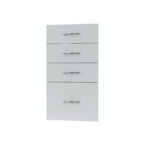 Προσόψεις Συρταρίερας Modest Γρκι 40x71.3x1.6cm