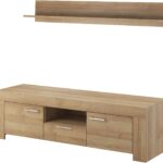 Έπιπλο τηλεόρασης SKY Βελανιδιά 155x50x47cm Riviera