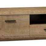 Έπιπλο τηλεόρασης 36134-LN-TV Καρυδιά 120X44X54cm