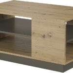 Τραπεζάκι 36146-ARC-40 Artisan+Γραφίτης 100x45,5x60 cm