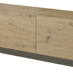 Έπιπλο τηλεόρασης 36146-ARC-BTV Artisan+Γραφίτης 187,5x45,5x40cm