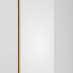 Ντουλάπα 36146-ARCW-24 Λευκό+Λευκό High Gloss+Grandson 96,5x193,5x54cm