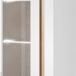 Βιτρίνα 36146-ARCW-HV λευκό+Grandson 60x194x40cm