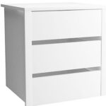 Συρταριέρα εσωτερική για ντουλάπα 37-24-INw λευκό 50x53x46cm