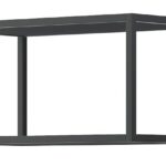 Ραφιέρα τοίχου 38106-ENJ-M-60 Μαύρο 60x30x35cm