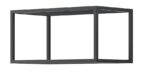 Ραφιέρα τοίχου 38106-ENJ-M-60 Μαύρο 60x30x35cm