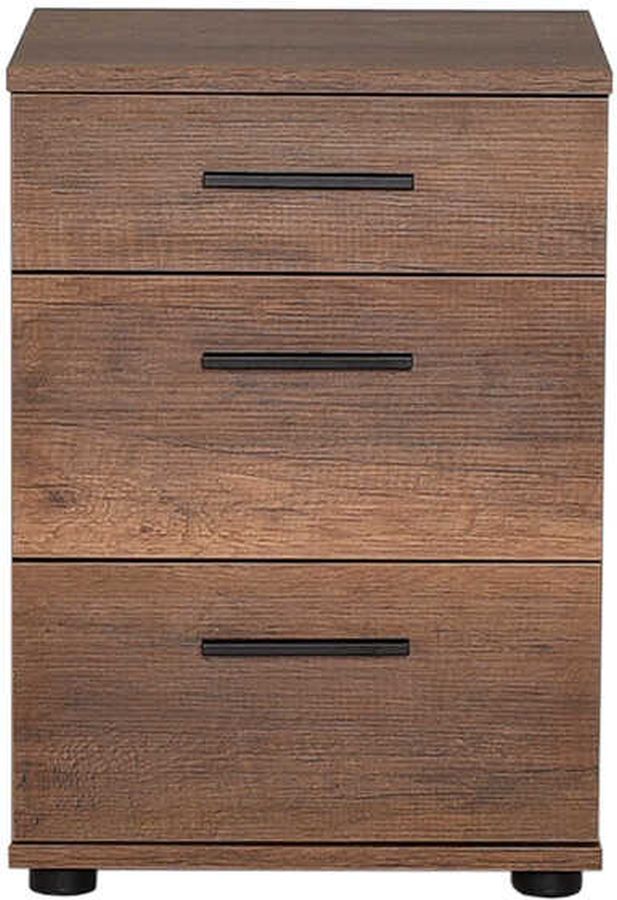 AD_KMD-530-OO-1 Κομοδίνο Trendline Καρυδιά 40x57x39cm AD_KMD-530-OO-1 - Image 1
