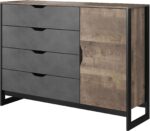 Μπουφές Arden: Sand gragne+matera 137.5x99.2x39.6cm