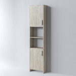 ΣΤΗΛΗ ΜΠΑΝΙΟ ALON 2 BEIGE OAK 3CAL040BO2 Eπιδαπέδια στήλη 40x20x170