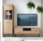 Σύνθεση Amber 206x197x39cm Χρώμα Artisan