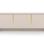 Έπιπλο τηλεόρασης Bari Λευκό Kazmir  168x52x39cm