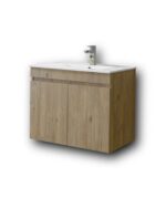 Σετ Έπιπλο Μπάνιου OMEGA BEIGE OAK 75 9SOM075BO0 Πάγκο 72x44x60 - Image 4