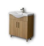 Σετ Έπιπλο Μπάνιου SIENA SONOMA 75 9SSI075SN0W Πάγκο 72x34x83cm - Image 5