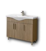 Σετ Έπιπλο Μπάνιου SIENA HARMONY NEW 100 9SSI100HN0W Πάγκο 96x34x83cm - Image 6