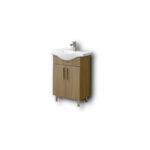 Σετ Έπιπλο Μπάνιου SIENA HARMONY NEW 55 9SSI055HN0W Πάγκο 51x34x83cm - Image 6