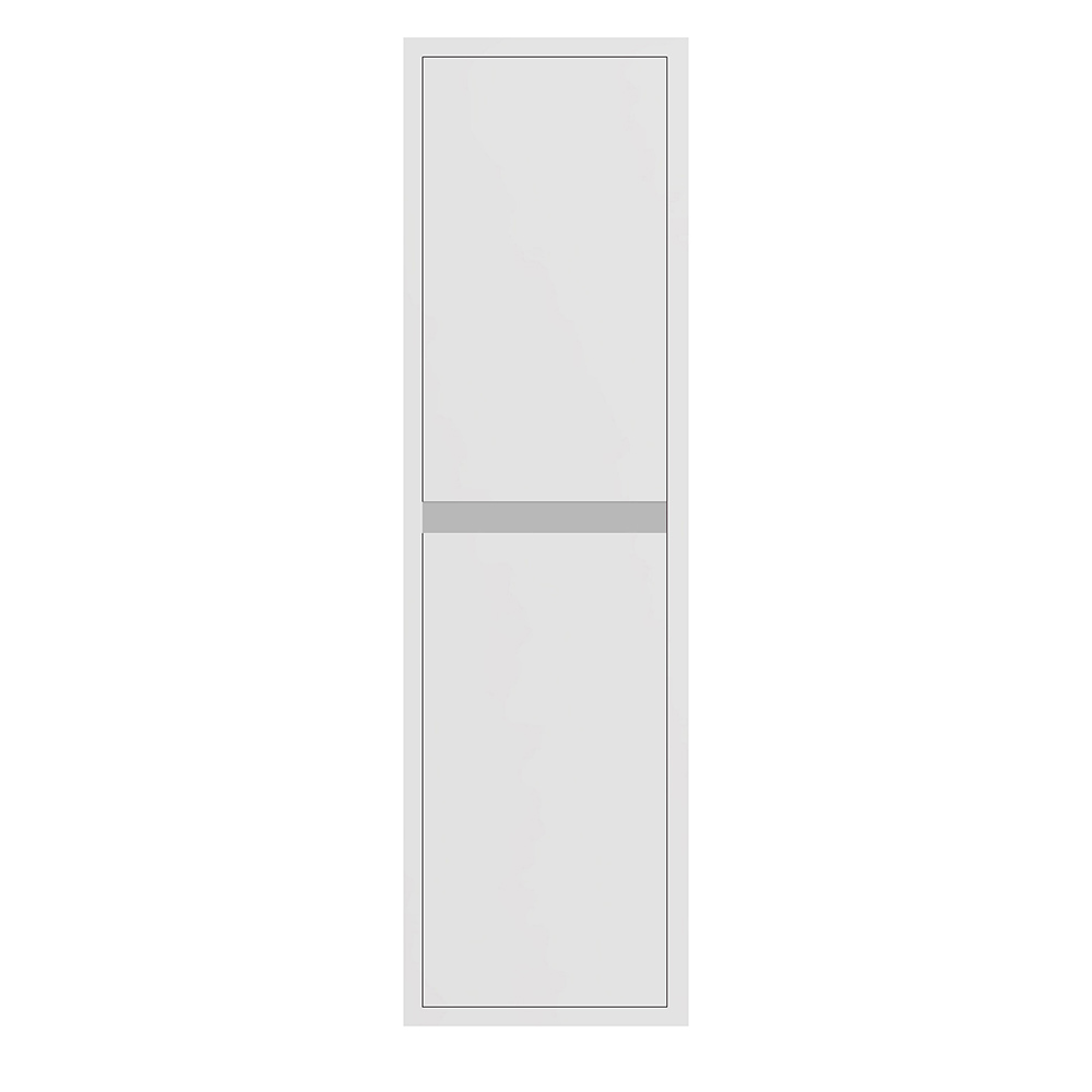 DIONE-SIDE-CABINET ΣΤΗΛΗ DIONE ΚΡΕΜΑΣΤΗ 35cm PLYWOOD χρ. WHITE 3CDIO035WH - Image 1