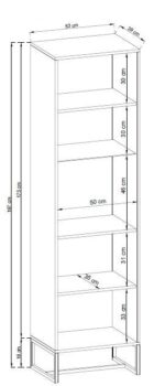 Σύνθεση Amber 206x197x39cm Χρώμα Artisan - Image 2