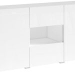 Μπουφές Delos Λευκός 137x69x38cm